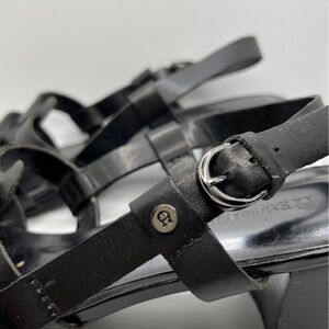 Etienne Aigner Phoebe Genuine Cowhide Leather, Strappy Slingback Sandals